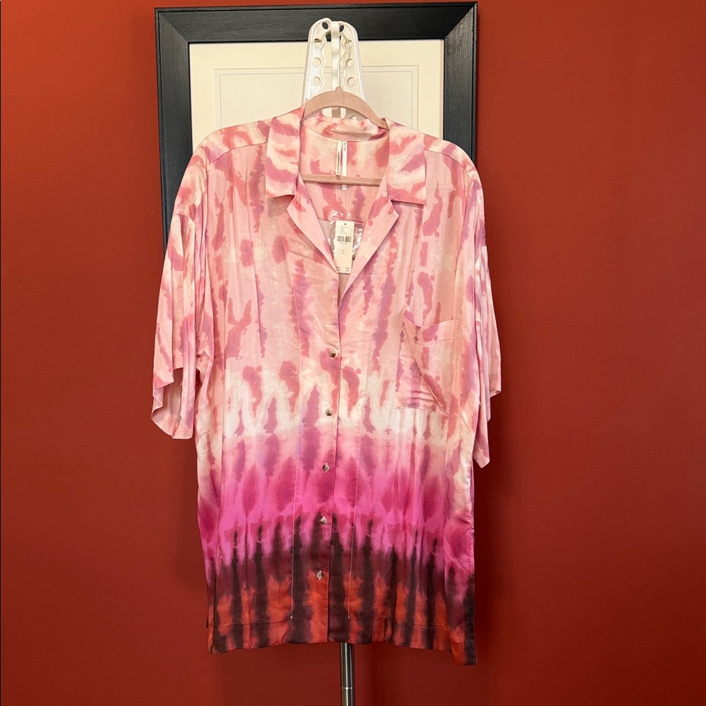 Anthropologie  Tie-Dye Shirt